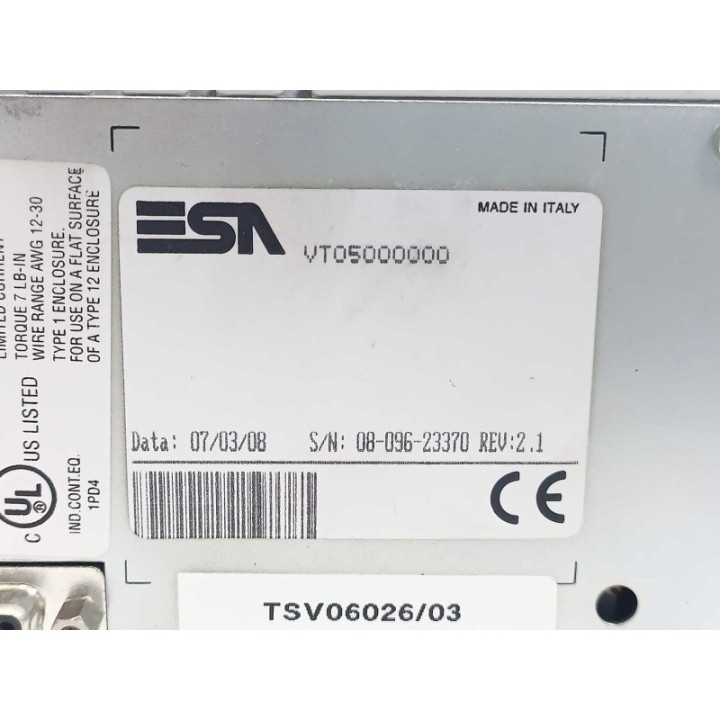 ESA VT05000000