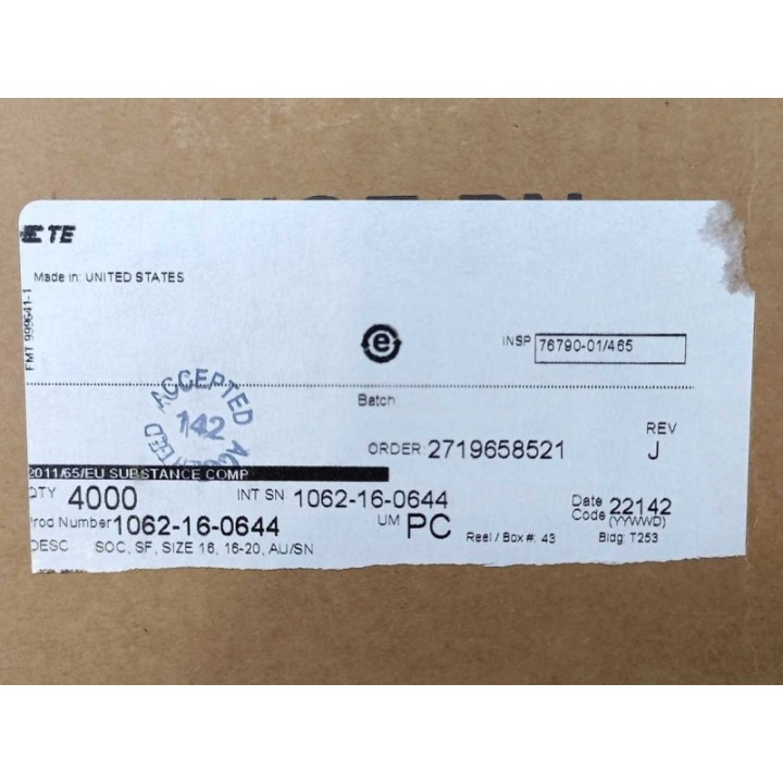TE Connectivity 1062-16-0644