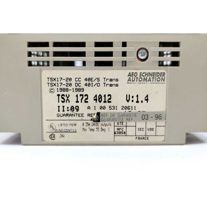 TELEMECANIQUE TSX 172 4012