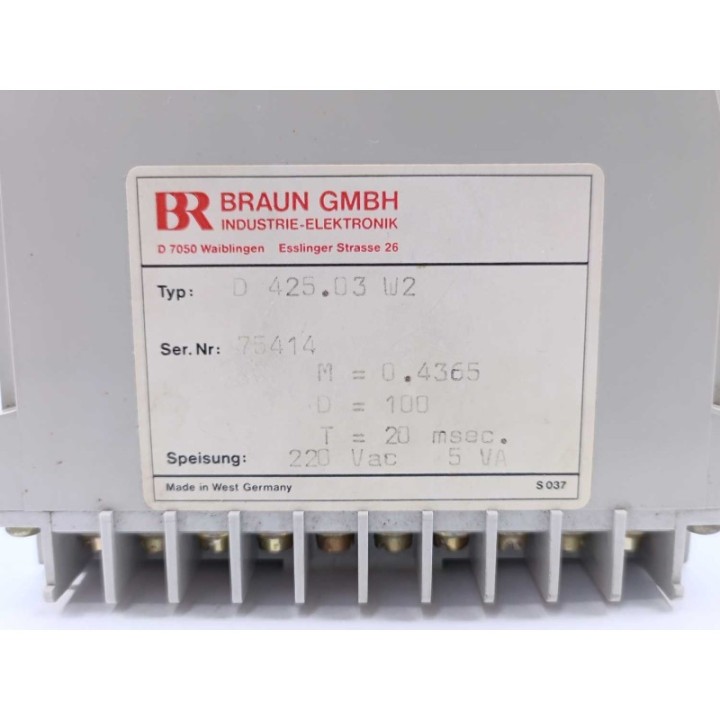 Braun D425.03 W2