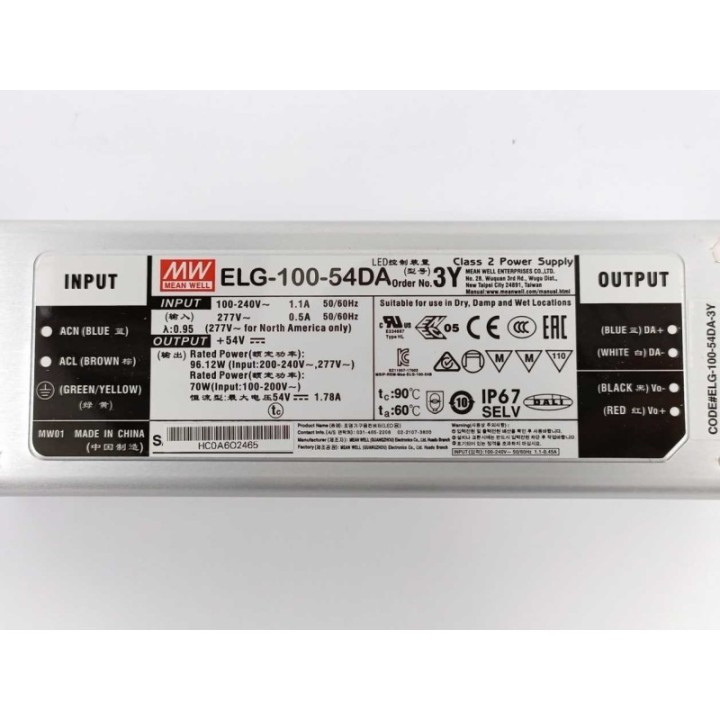 Mean Well ELG-100-54DA