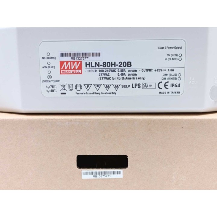 Mean Well HLN-80H-20B