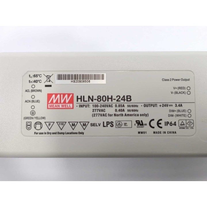 Mean Well HLN-80H-24B