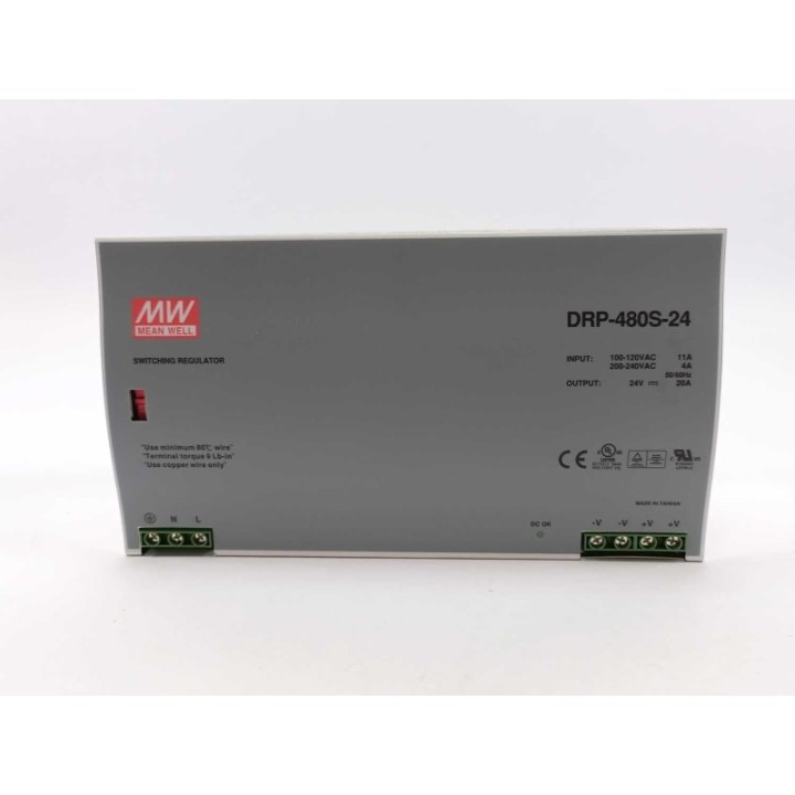 Mean Well DRP-480S-24