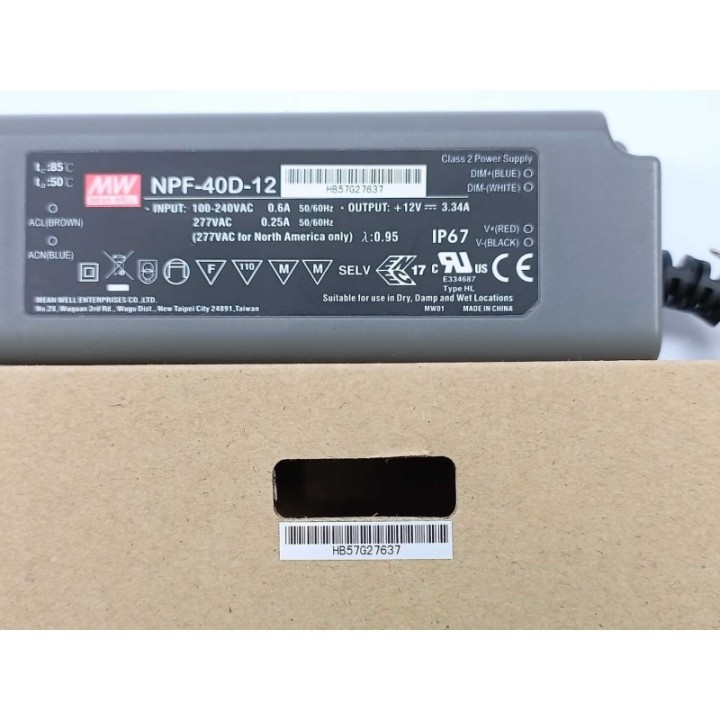 Mean Well NPF-40D-12
