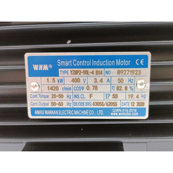 WanNan Electric Machine YZNP2-90L-4 B14