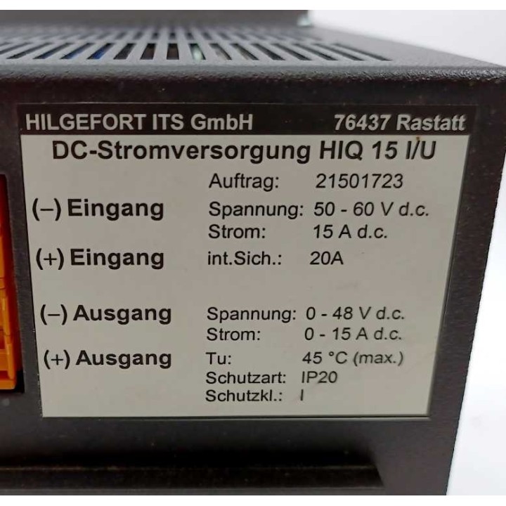 HILGEFORT ITS HIQ15I U