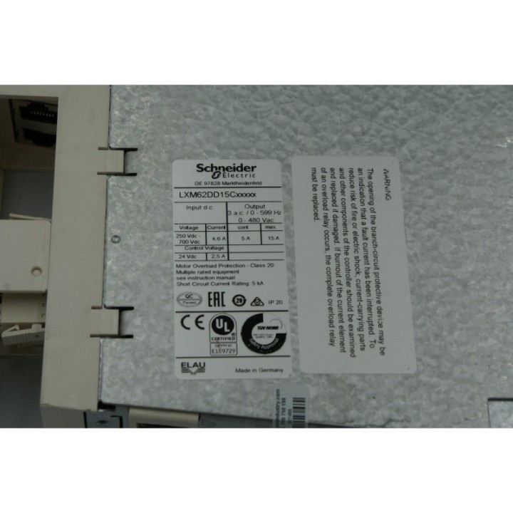 SCHNEIDER ELECTRIC  Schneider Electric LXM62DD15C21