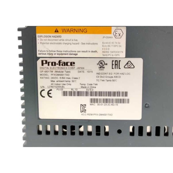 Pro-Face PFXGM4301TAD