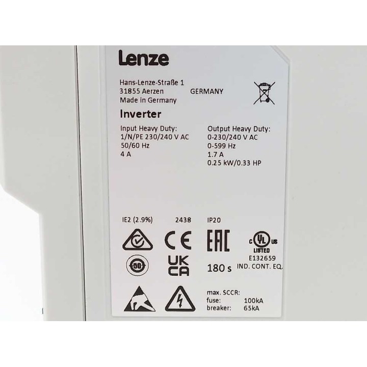 LENZE I55AE125B1AV10003S