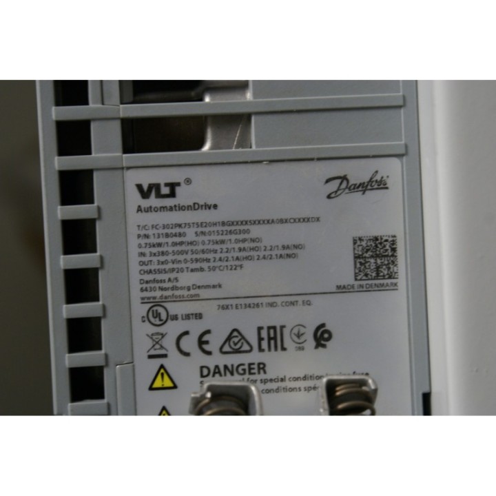 DANFOSS Danfoss VLT FC-302PK75T5E20H1B SA0BXCDX