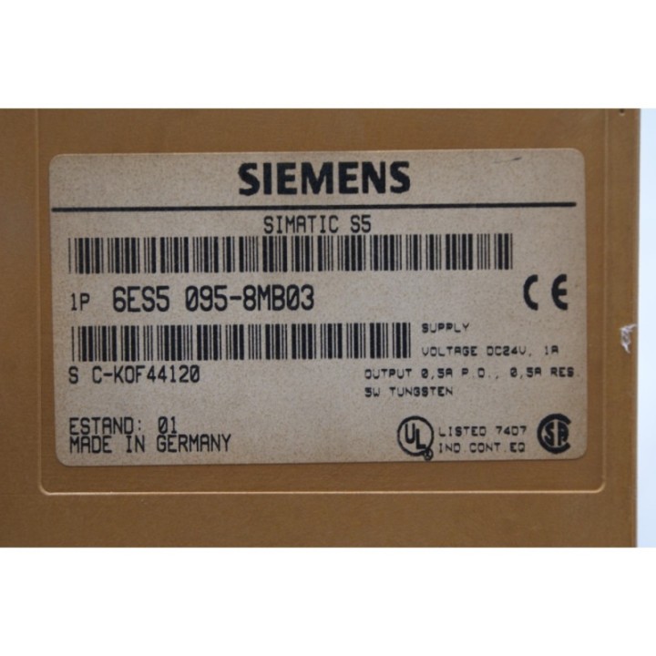 SIEMENS SIMATIC Siemens 6ES5 095-8MB03