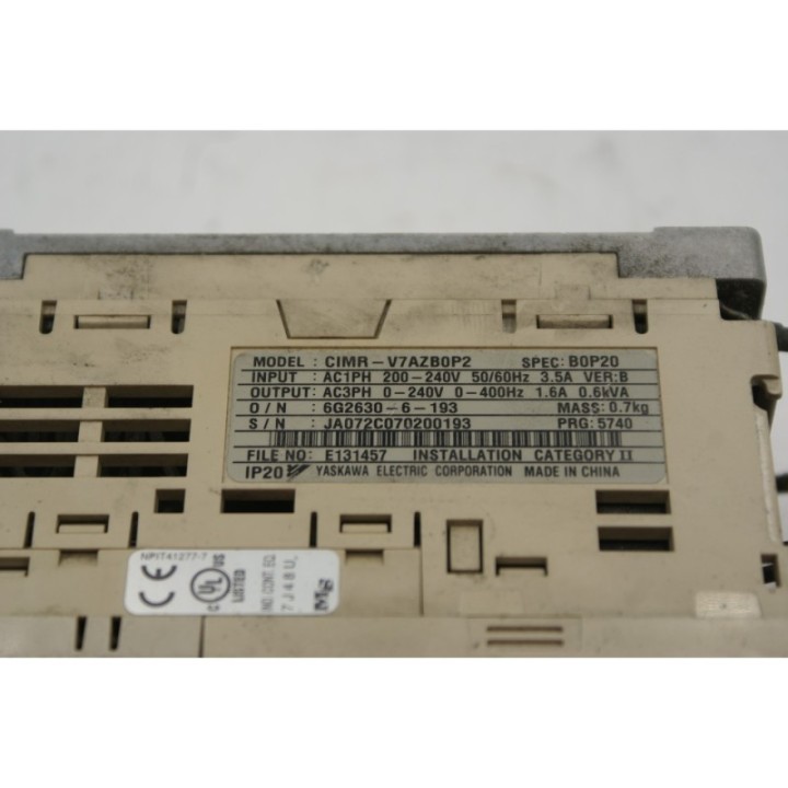 Omron Omron Corporation CIMR-V7AZB0P2