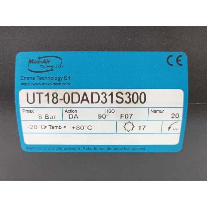 Emme Max-Air Technology UT18-0DAD31S300