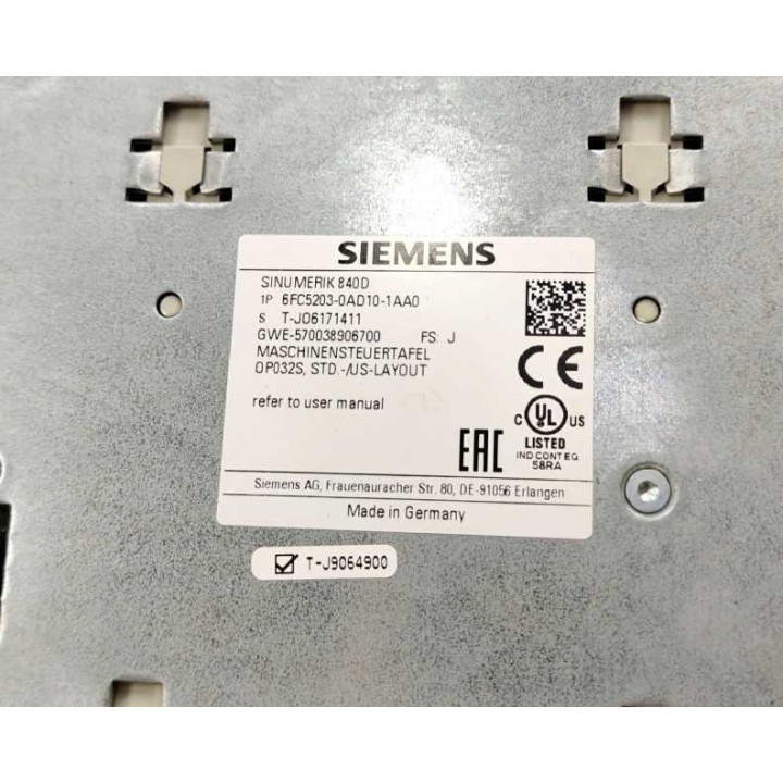 Siemens 6FC5203-0AD10-1AA0