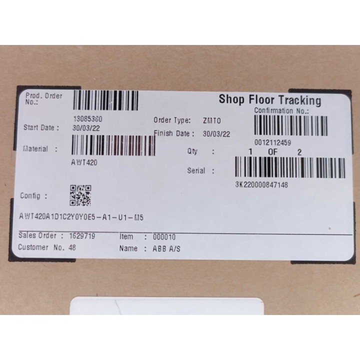ABB 3KXA005011U0000