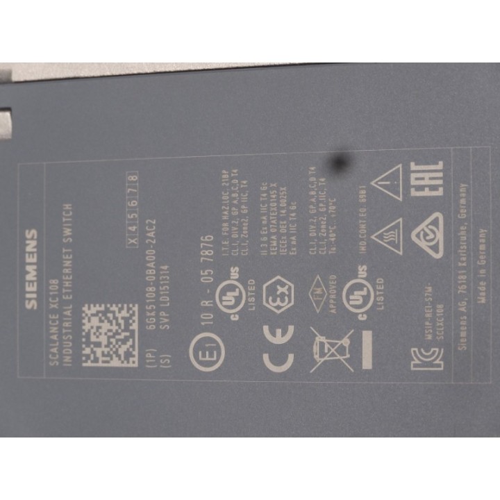 SIEMENS Siemens 6GK5108-0BA00-2AC2