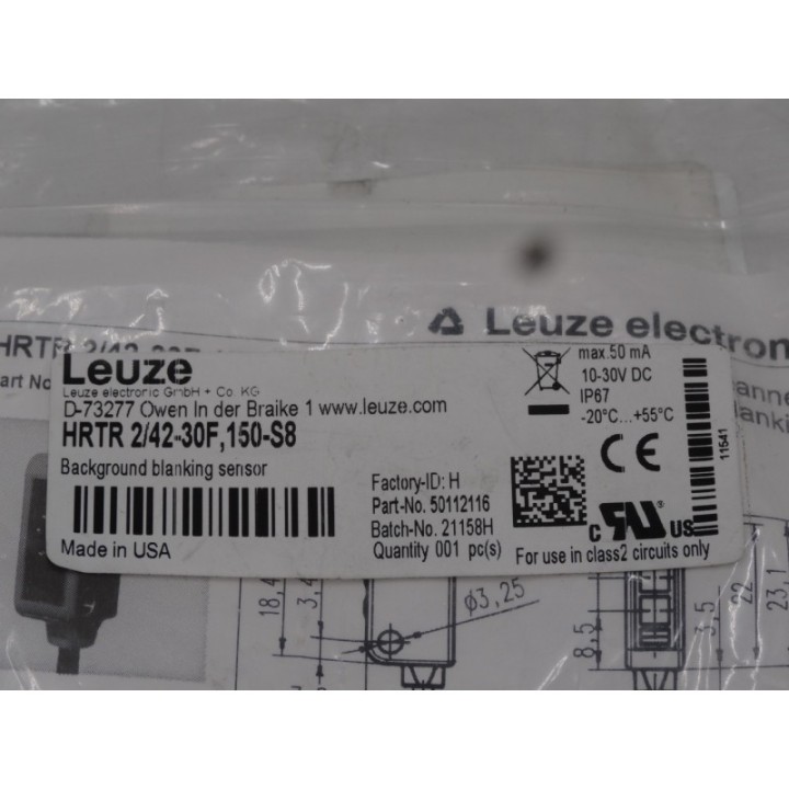 Leuze electronic Leuze HRTR 2 42-30F  150-S8