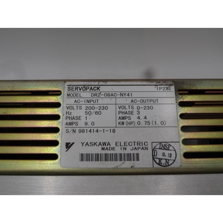 Yaskawa Electric Yaskawa DR2-08AC-NY41 Servopack
