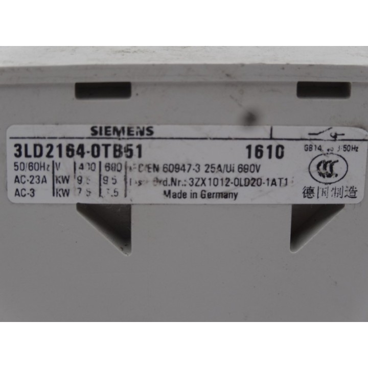 SIEMENS Siemens 3LD2164-0TB51