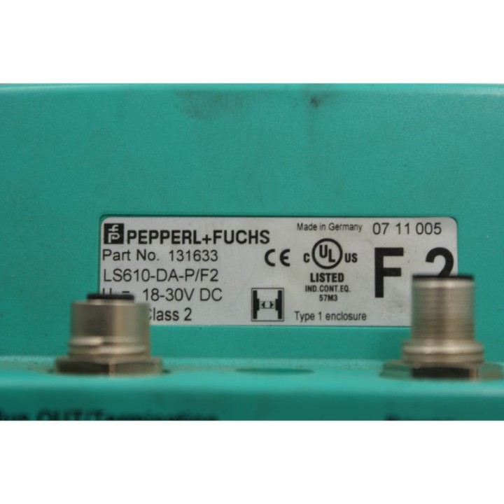 PEPPERL + FUCHS Pepperl+Fuchs LS610-DA-P F2 Part No. 131633
