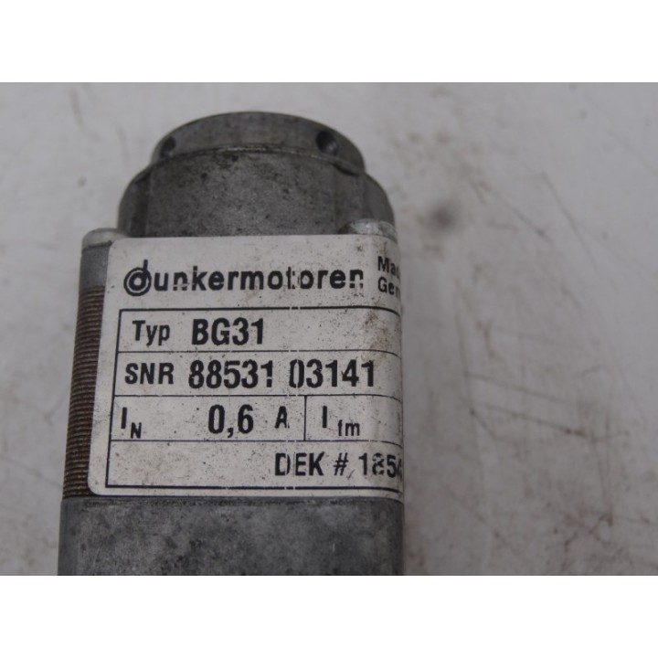 DUNKERMOTOREN Dunkermotoren BG31 88531 03141