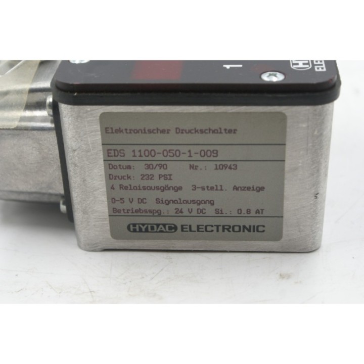 HYDAC Electronic HYDAC Electronic EDS 1100-050-1-009