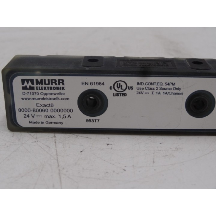MURR Murr Elektronik Exact8 8000-80060-0000000  EN61984
