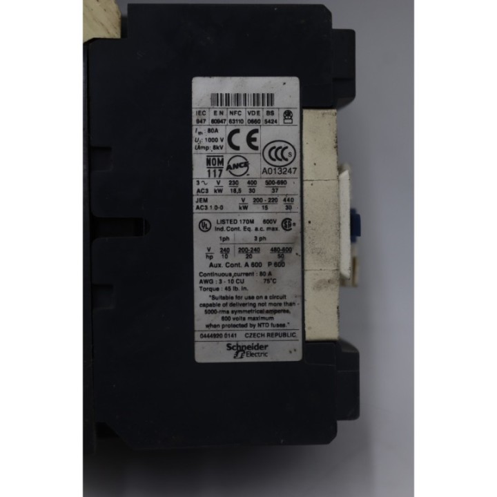 SCHNEIDER ELECTRIC  Schneider Electric LC1 D65  LP1 D6511