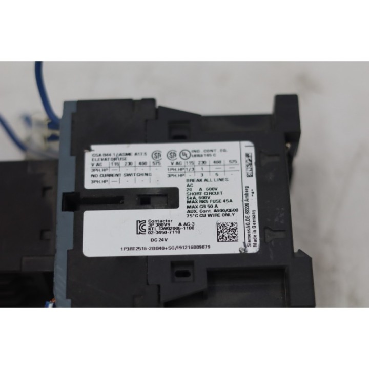SIEMENS Siemens SIRIUS 3RT2516-2BB40 + 3RH2911-2GA40