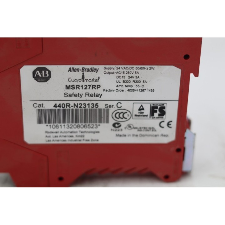 Allen-Bradley Allen Bradley 440R-N23135 MSR127RP