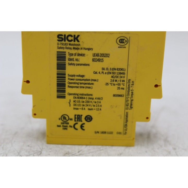 Sick Sick UE48-20S2D2 6024915