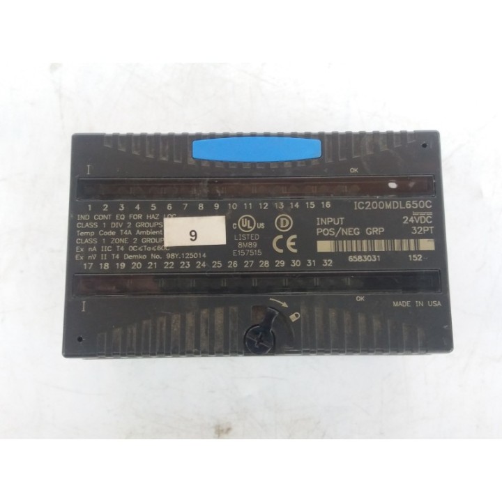 FANUC GE Fanuc Seria VersaMax IC200MDL650C