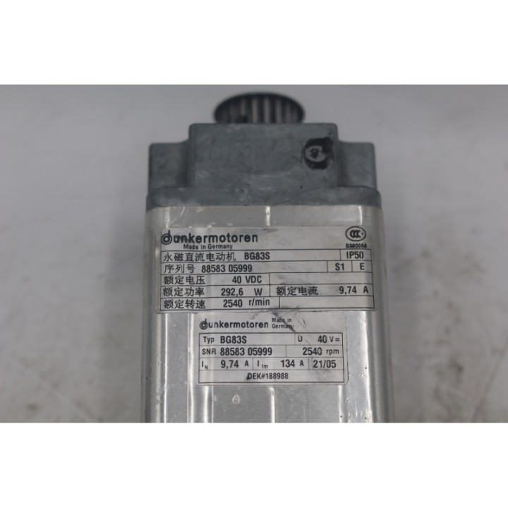 DUNKERMOTOREN Dunkermotoren BG83S + E90R24+RE30-3-500+TI5