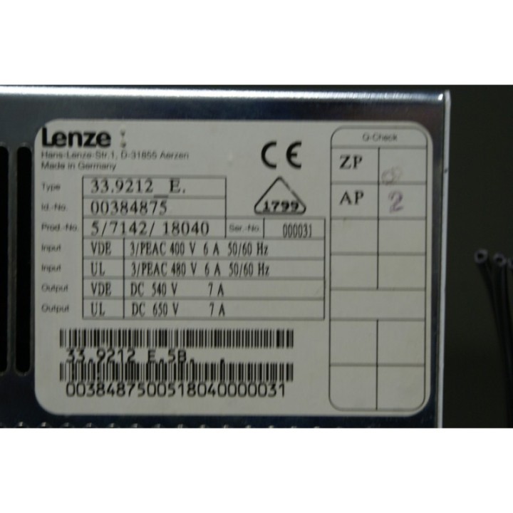 LENZE 33.9212_E