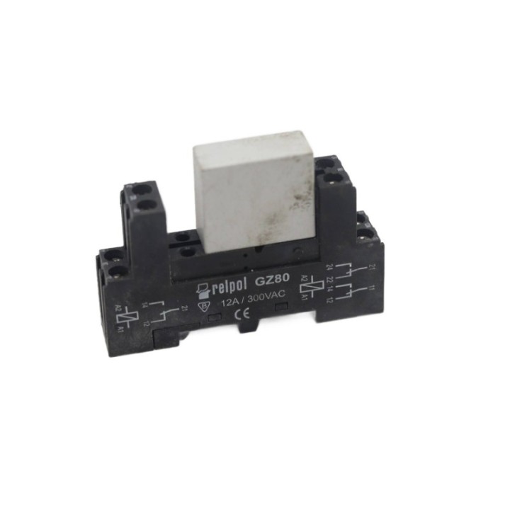 RELPOL Relpol RM83-1011-25-1012 + gniazdo GZ80