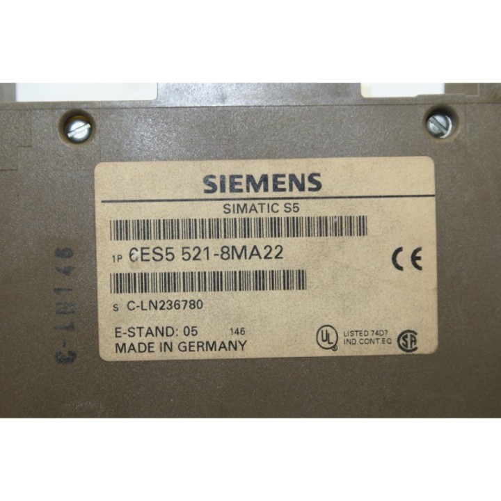 SIEMENS SIMATIC Siemens 6ES5 521-8MA22
