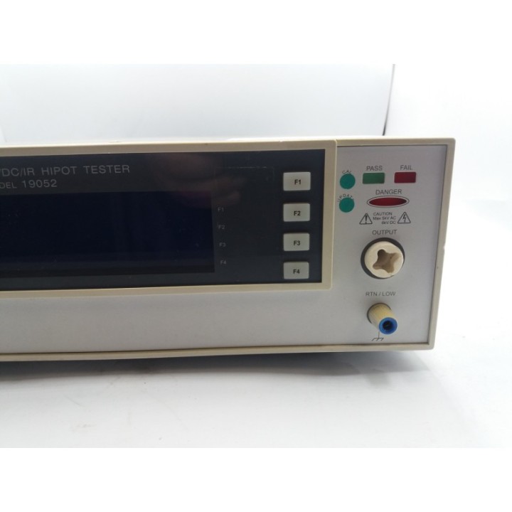 CHROMA Chroma AC DC IR HIPOT TESTER 19052