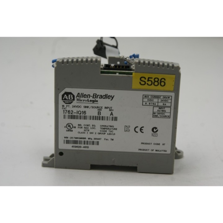 Allen-Bradley Allen Bradley MicroLogix 1762-IQ16 B A