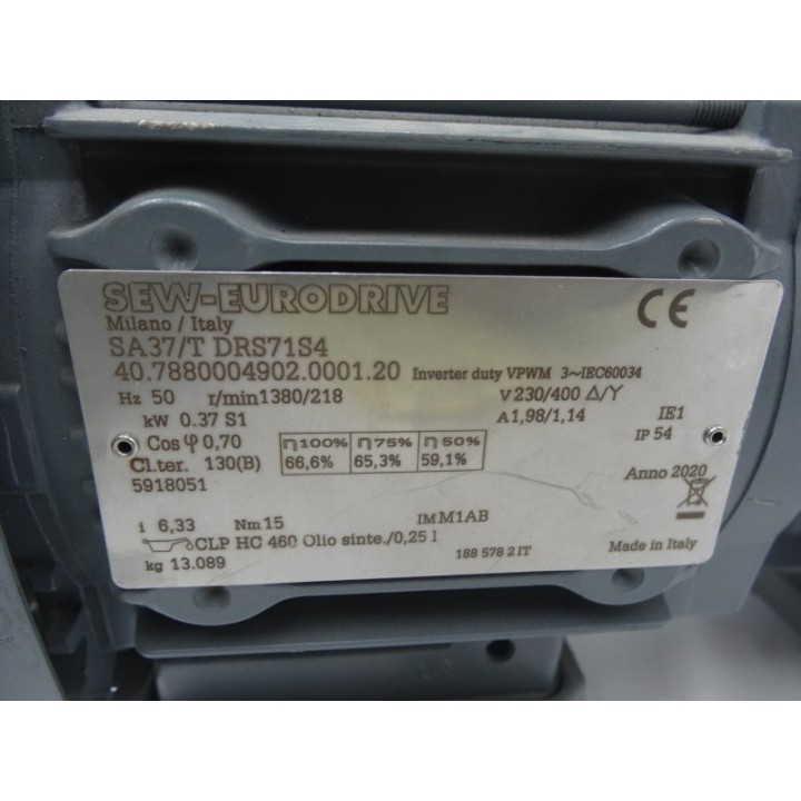 SEW EURODRIVE Sew Eurodrive SA37/T DRS71S4