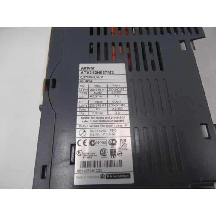SCHNEIDER ELECTRIC  Schneider Electric Altivar ATV312H037M2