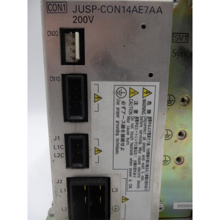 Yaskawa Electric Yaskawa SGDZ-BS51AN7A-FK JUSP-CON14AE7AA Servopack Drive Controller