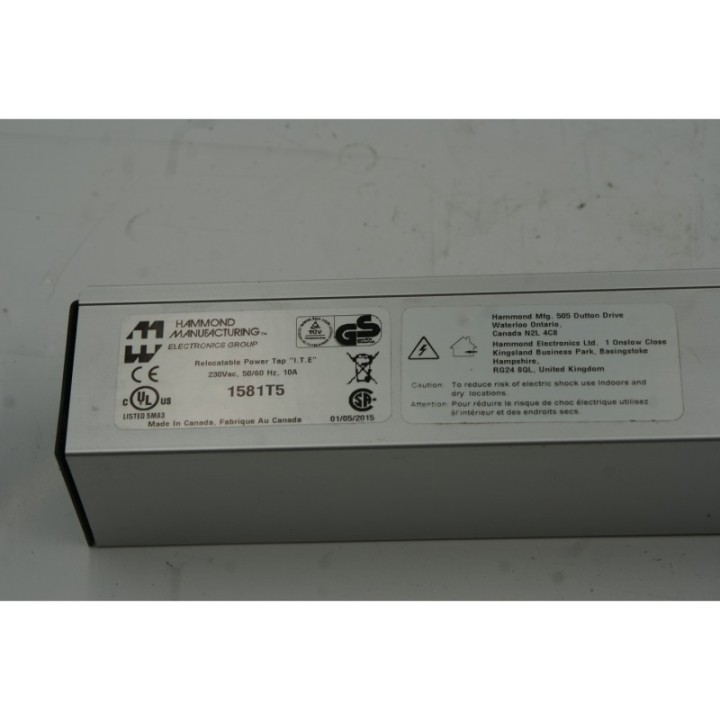 nVent SCHROFF HAMMOND MANUFACTURING	1581T5