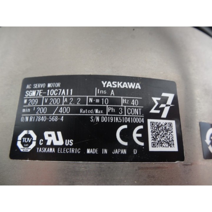 Yaskawa Electric Yaskawa Electric SGM7E-10C7A11