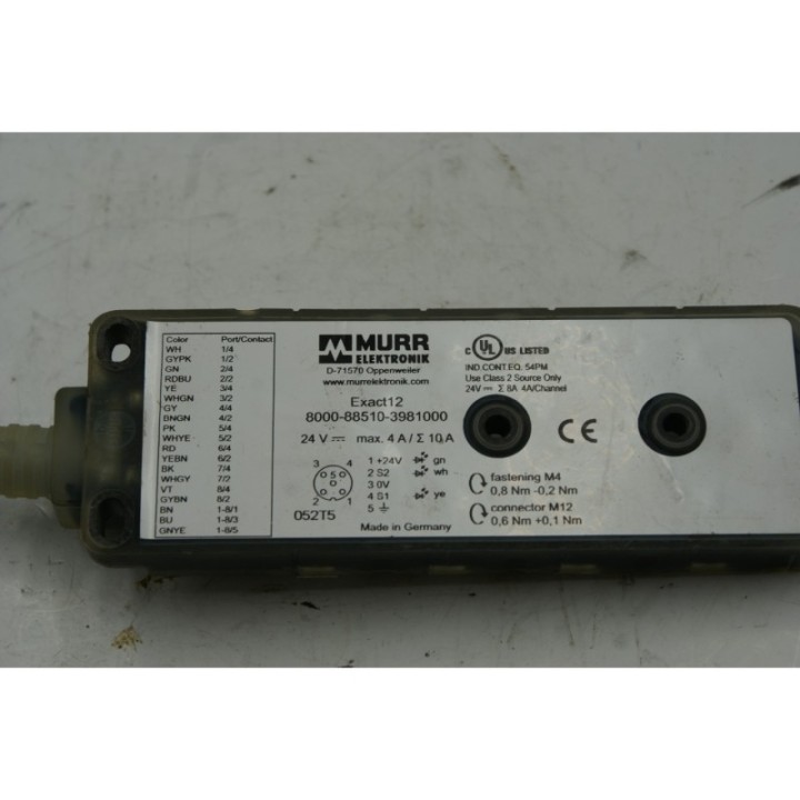 MURR Murr Elektronik Exact12 8000-88510-3981000