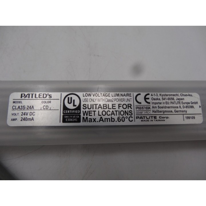 PATLITE Patlite CLA3S-24A-CD 24V DC