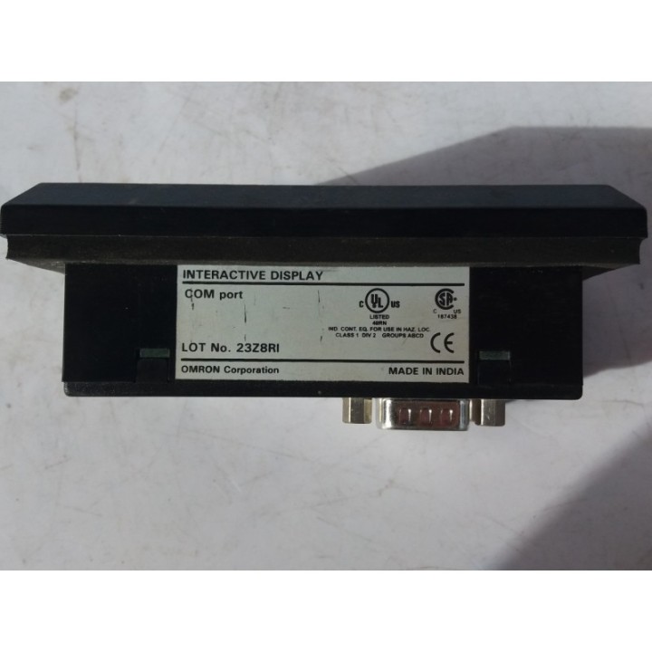 Omron Omron Interactive Display COM port LOT No. 23Z8RI