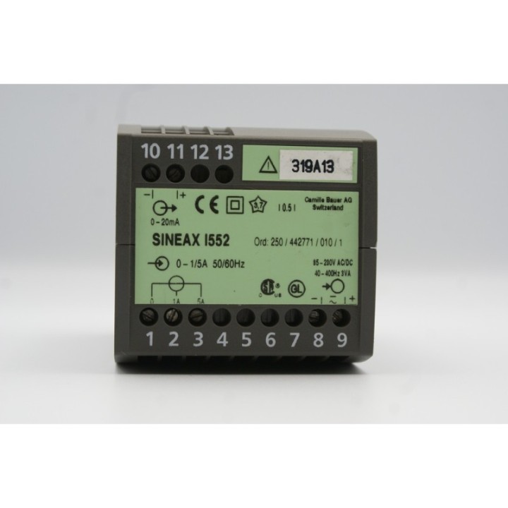 CAMILLE BAUER Camille Bauer SINEAX I553