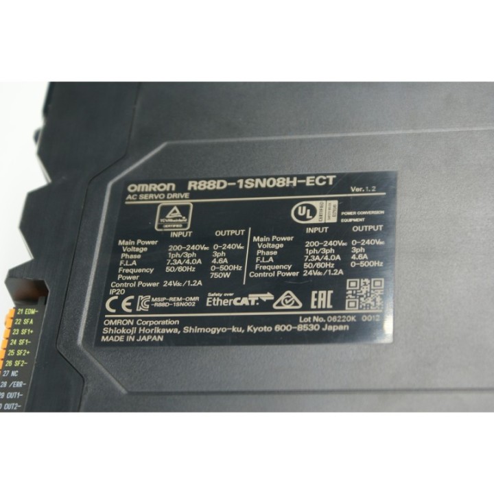 Omron R88D-1SN08H-ECT