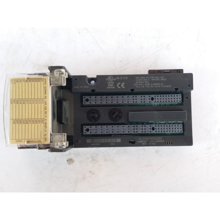 FANUC GE Fanuc Seria VersaMax IC200CHS022G